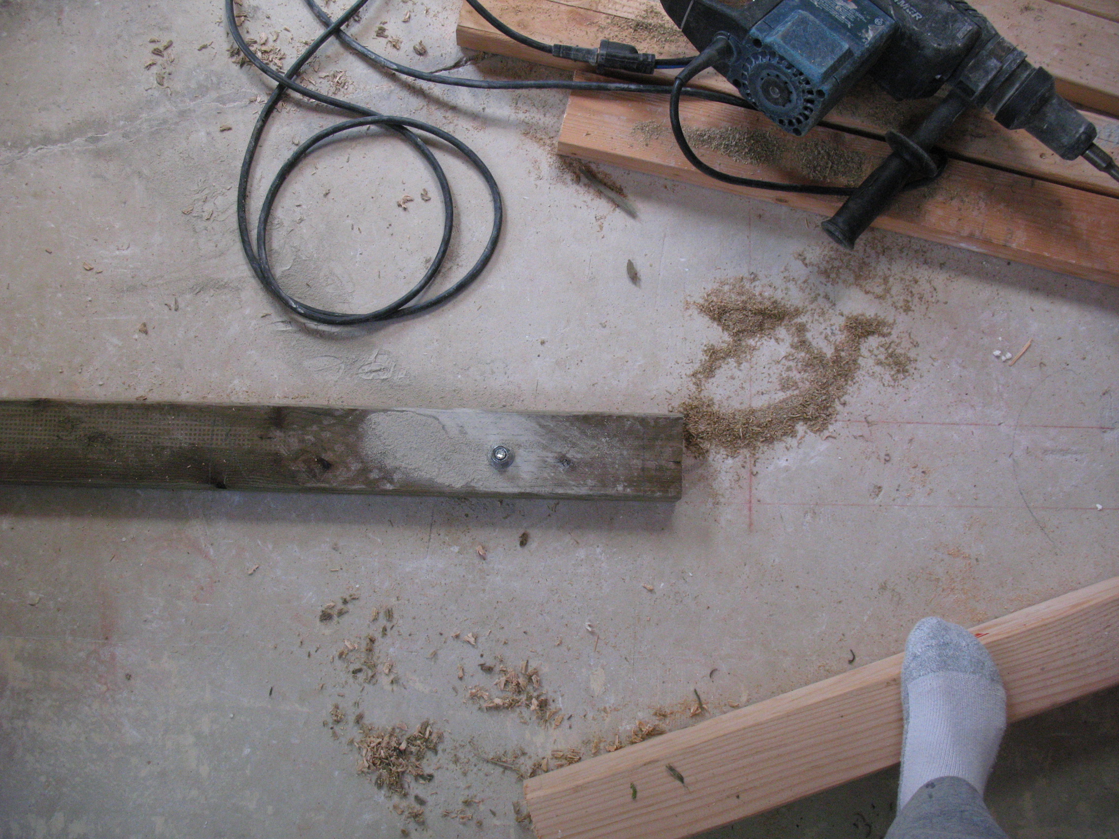 Bottom Plate Framing Layout